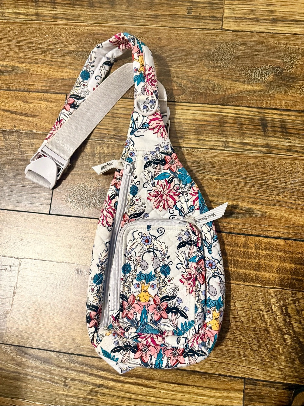 Vera Bradley x Harry Potter Floral Sling Backpack Crossbody Bag